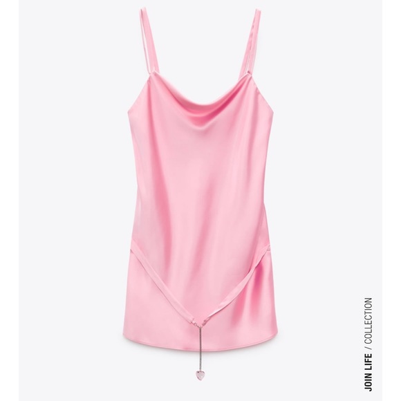 ✨SALE✨ZARA SATIN LINGERIE STYLE DRESS ✨SALE✨ - Picture 3 of 7